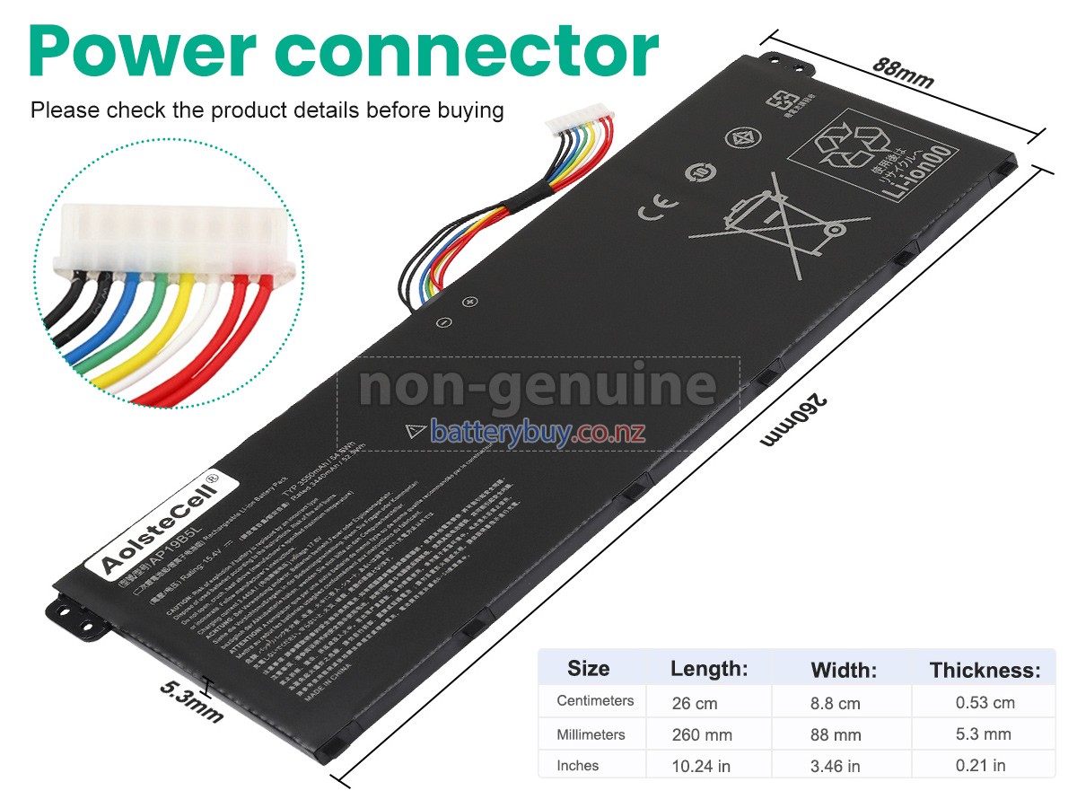 replacement Acer Aspire 3 A315-58 battery