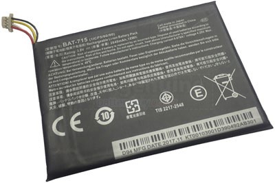 2640mAh Acer BAT-715(1ICP5/60/80) Battery Replacement