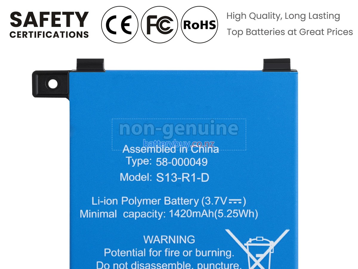 replacement Amazon KINDLE 7TH GENERATION battery