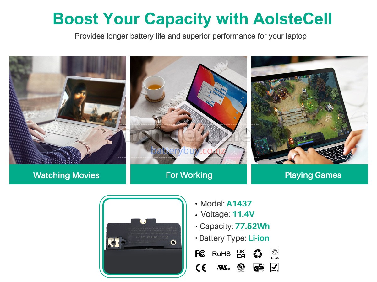 replacement Apple ME662LL/A battery