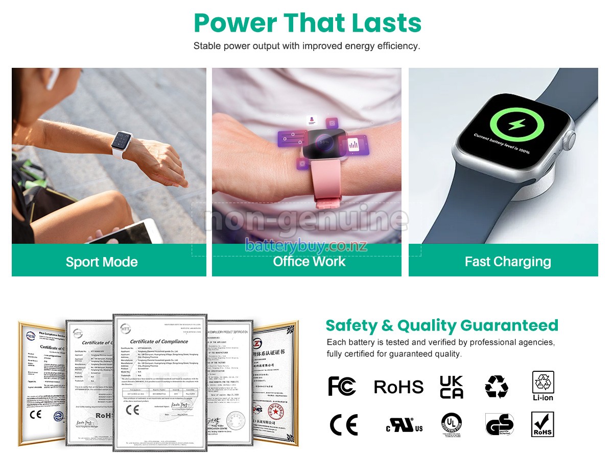 replacement Apple A2181 battery