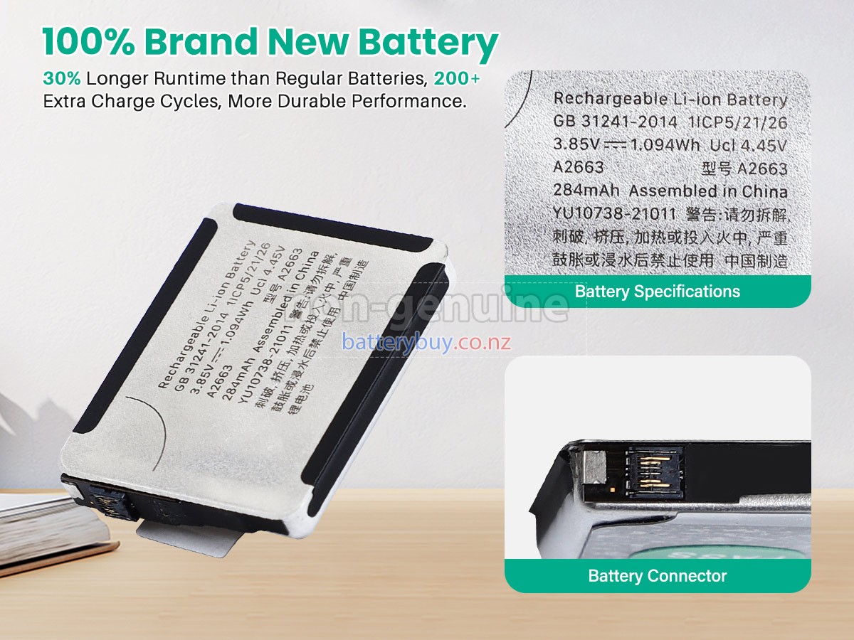 replacement Apple MNN13B/A battery