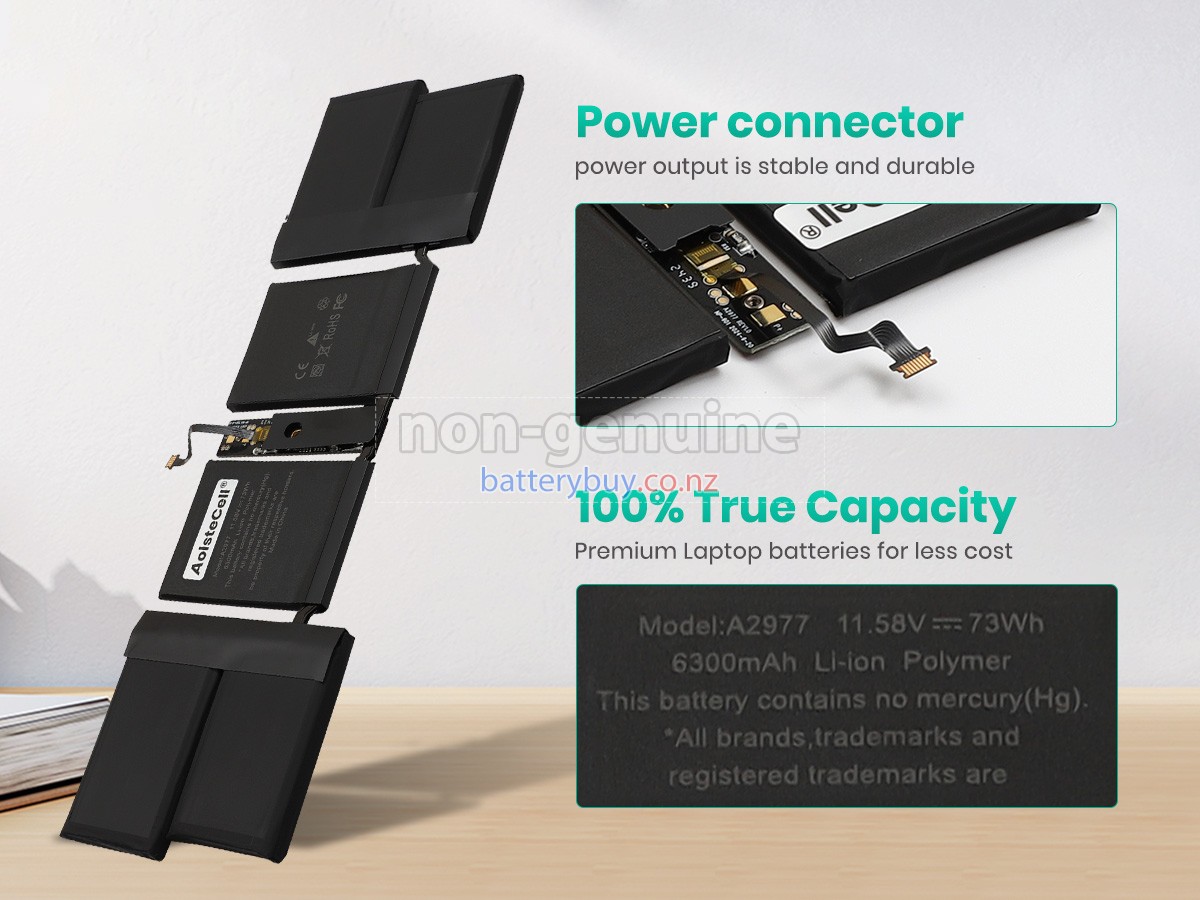 replacement Apple A2977 battery