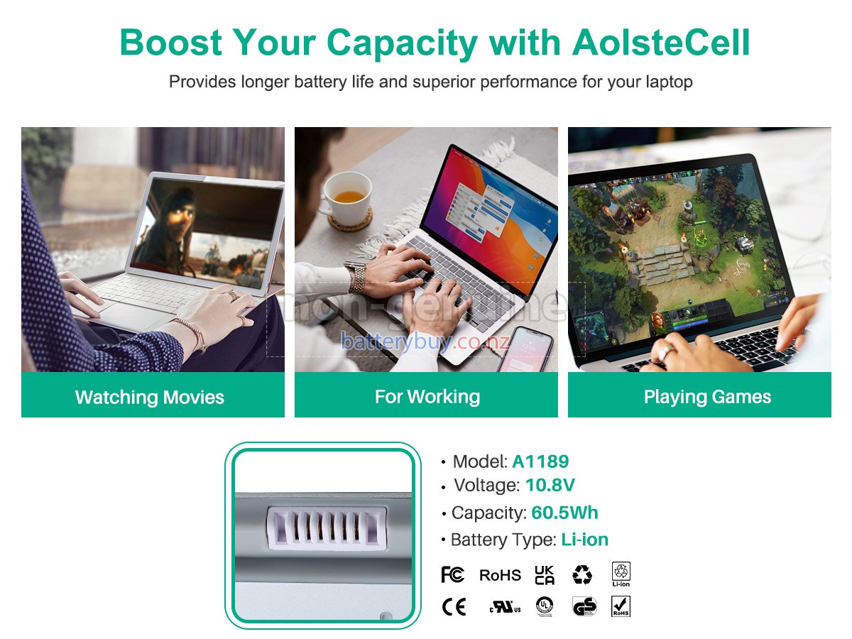 replacement Apple A1151 battery
