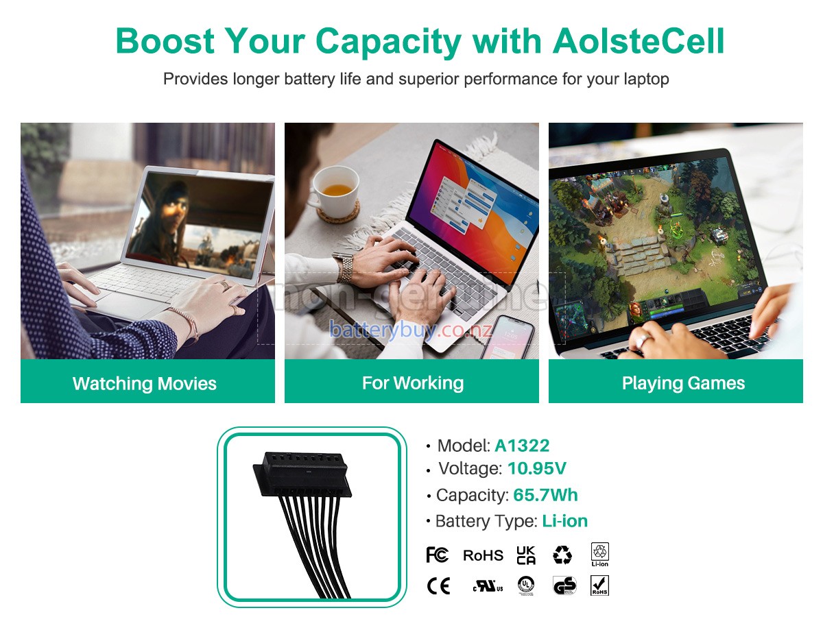 replacement Apple 661-5557 battery