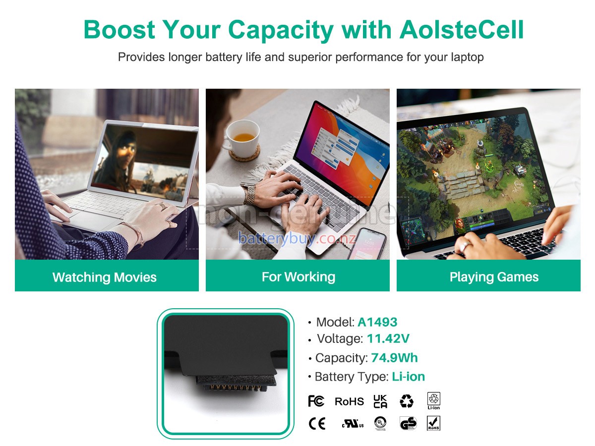 replacement Apple ME865 battery