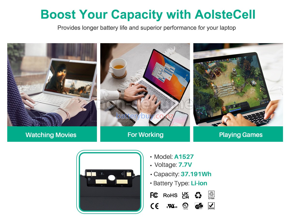 replacement Apple A1705 battery