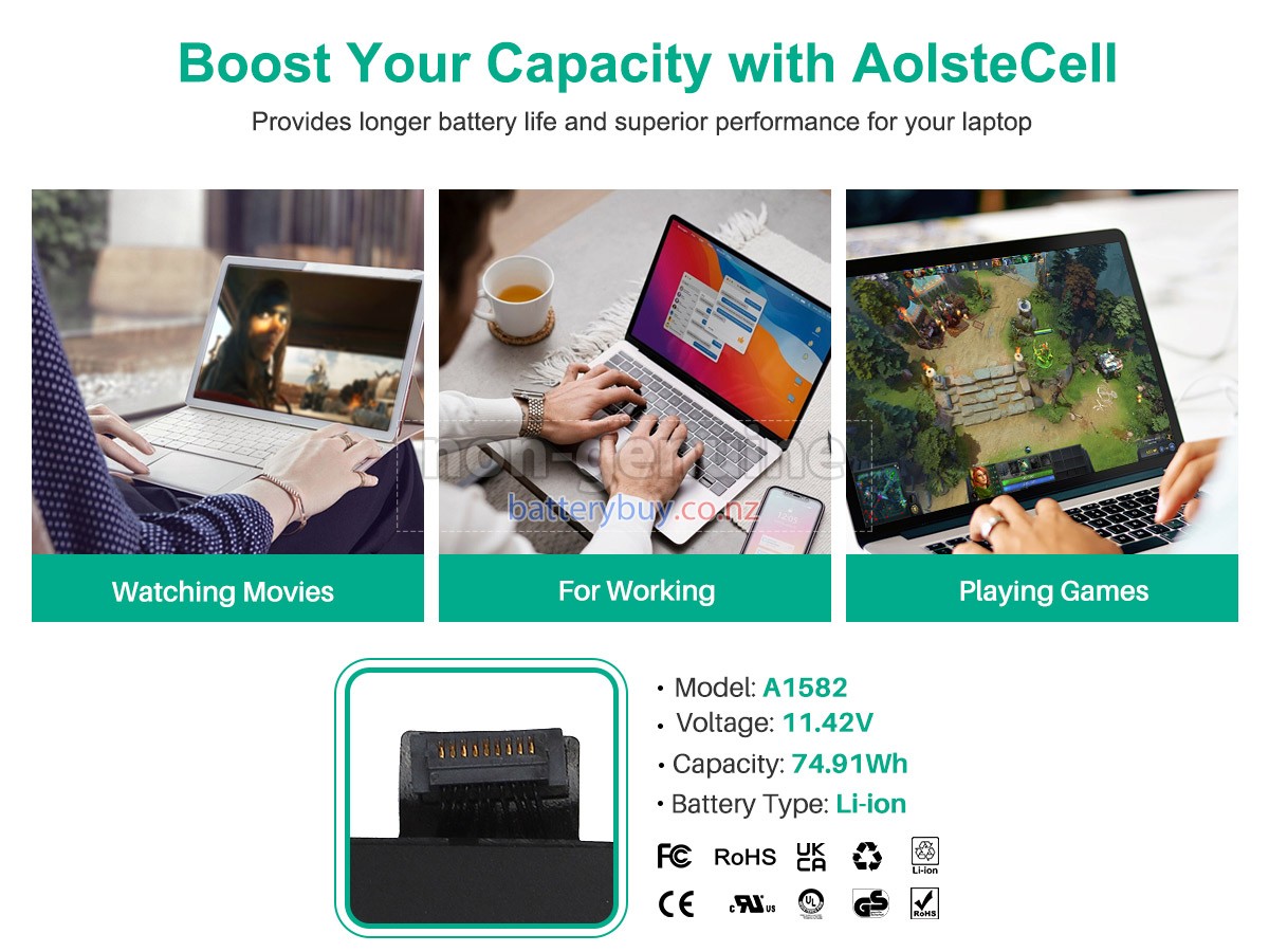 replacement Apple A1582 battery