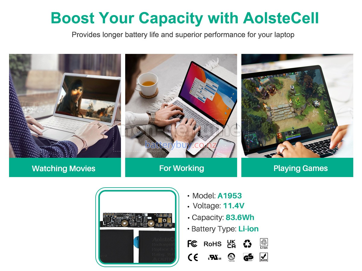 replacement Apple MR932LL/A* battery