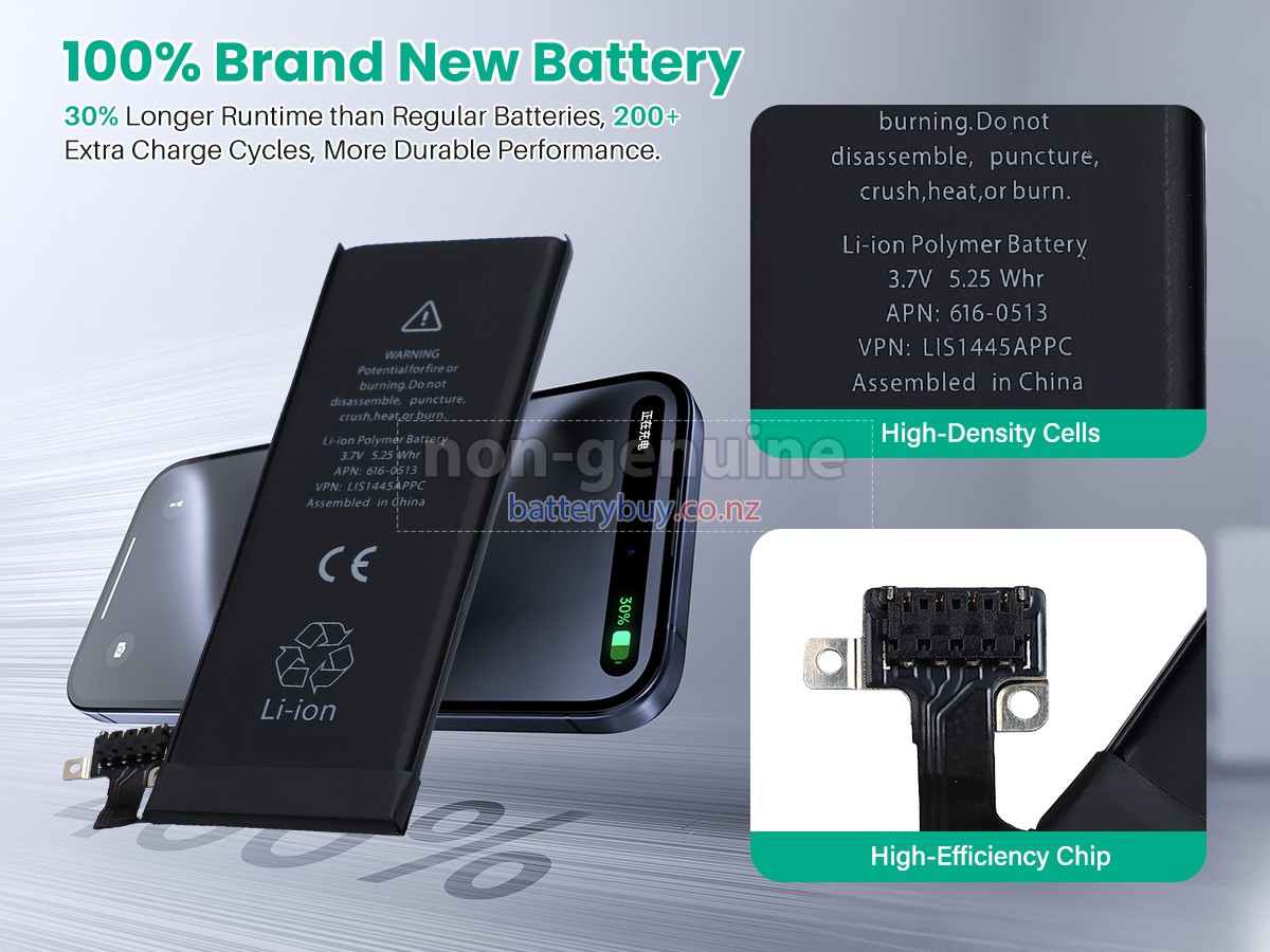 replacement Apple MC603 battery