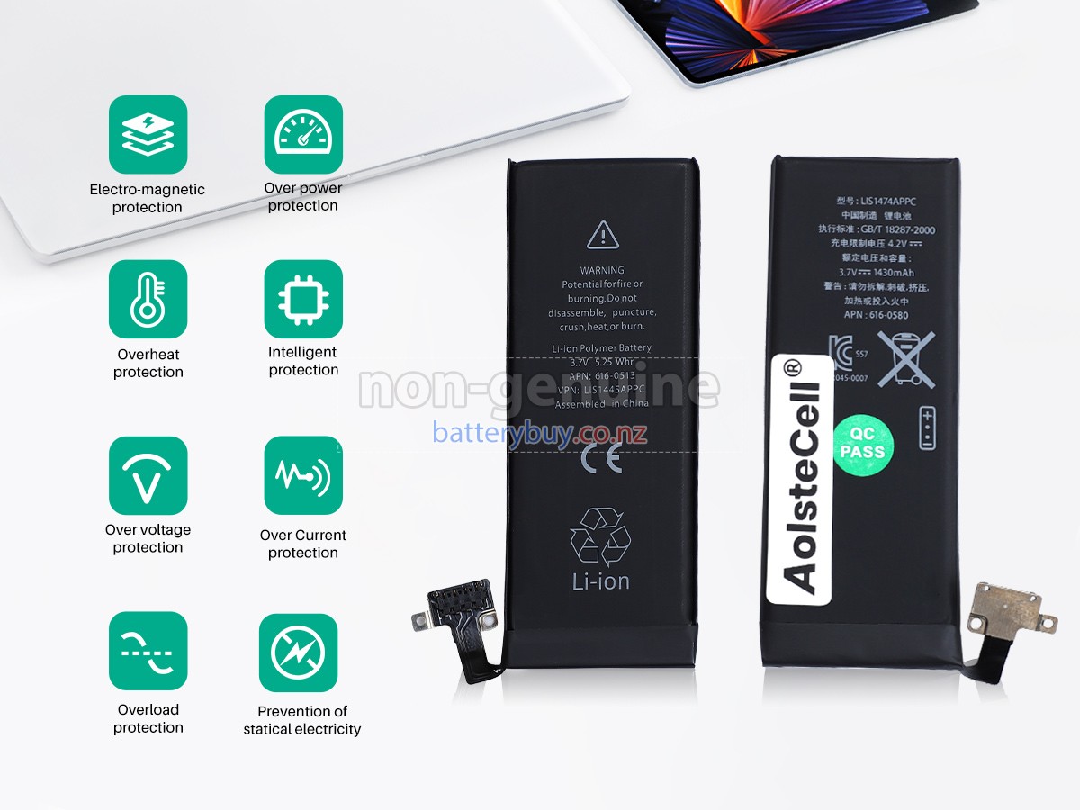 replacement Apple MC603 battery