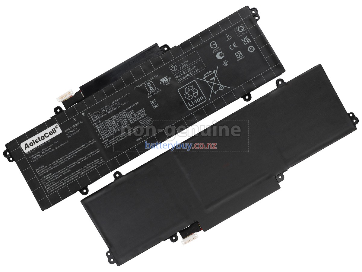 replacement Asus C31N2021(3ICP6/70/81) battery