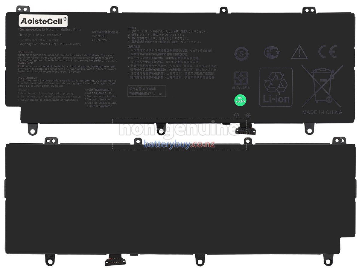 replacement Asus Rog ZEPHYRUS S GX531GS battery