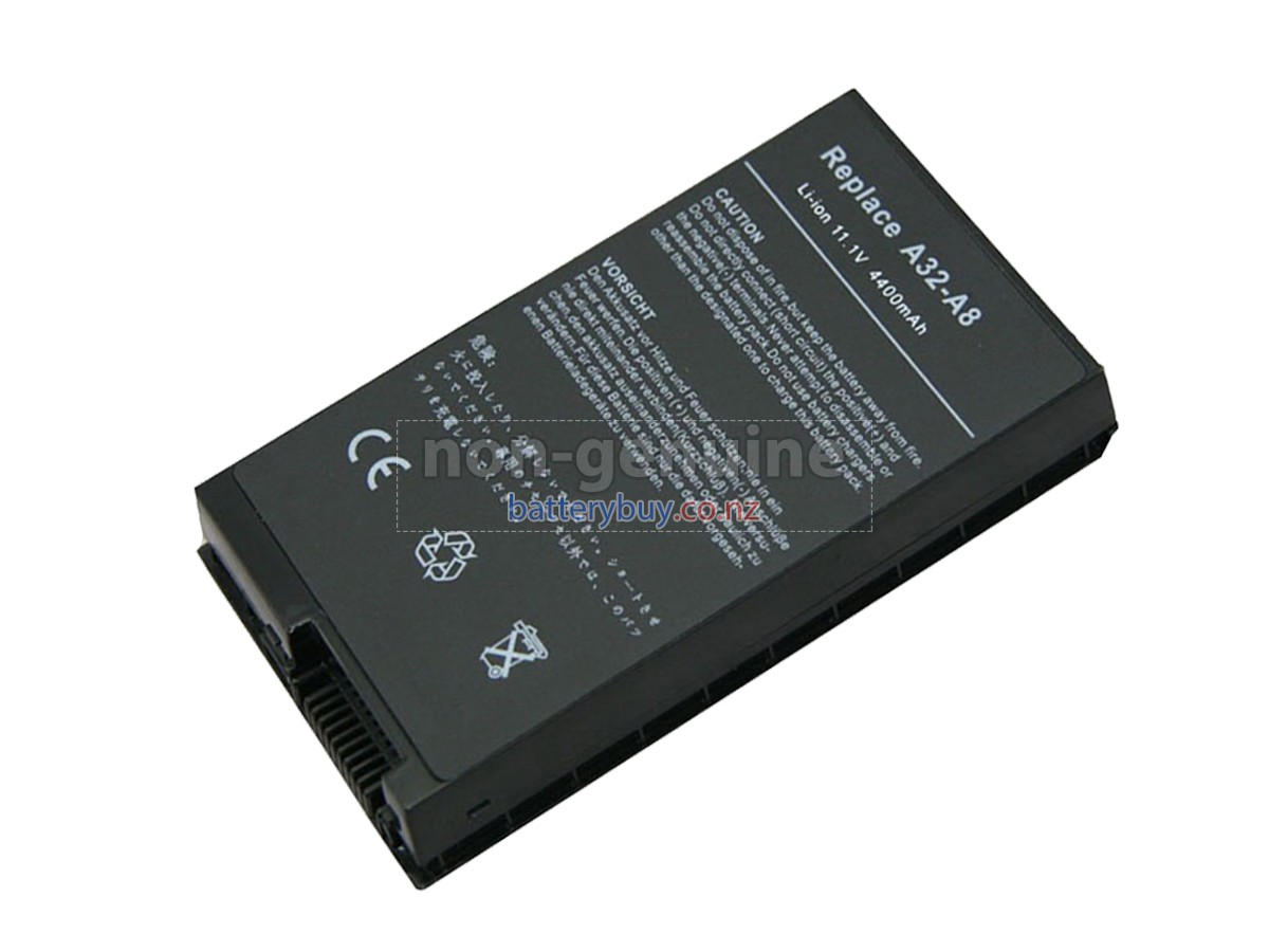 replacement Asus F8P battery