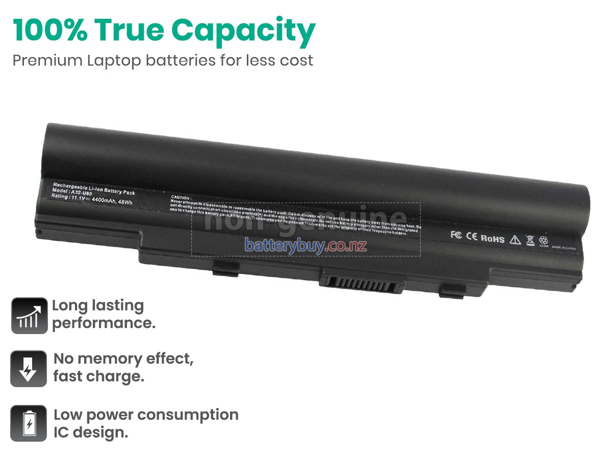 replacement Asus A33-U50 battery