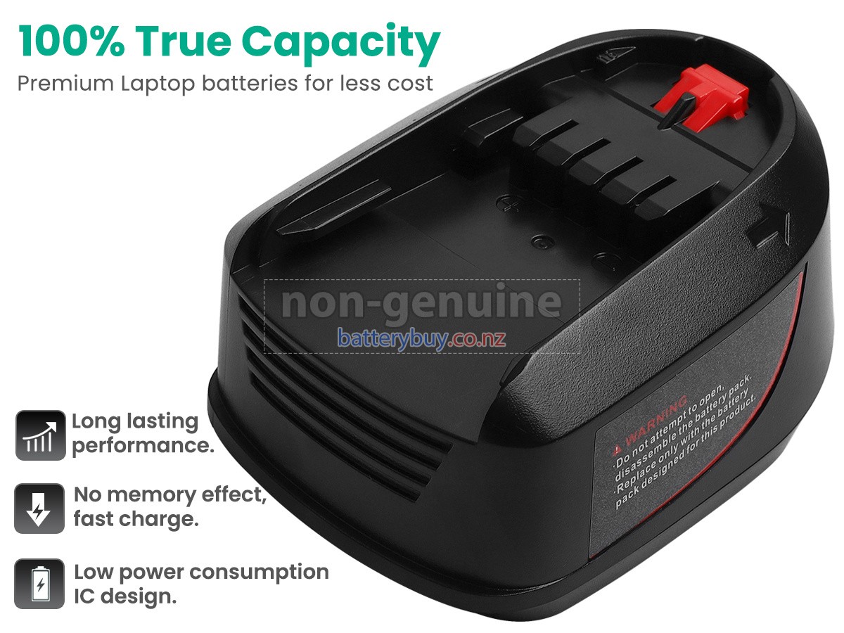 replacement Bosch ALB18LI battery