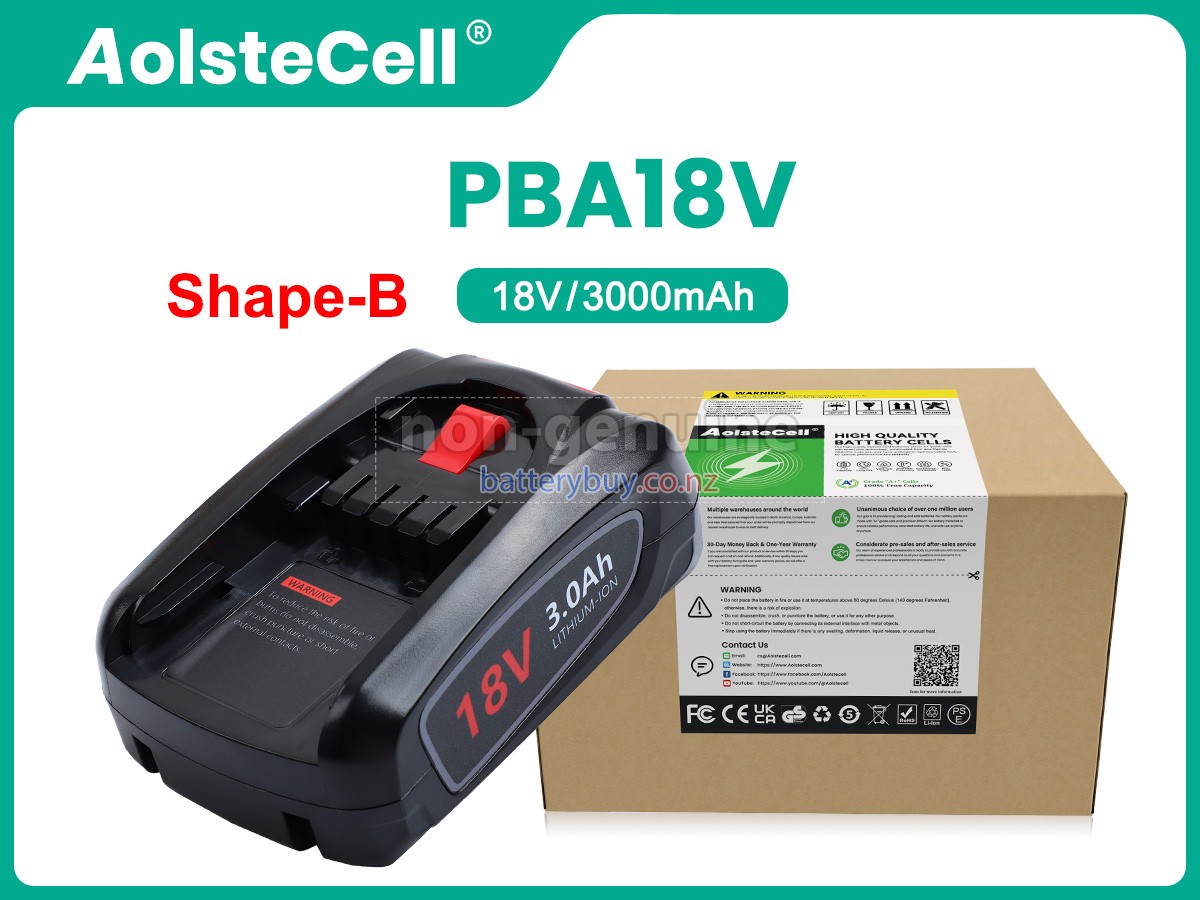 replacement Bosch ALB18LI battery