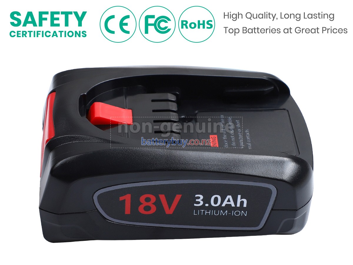replacement Bosch ALB18LI battery