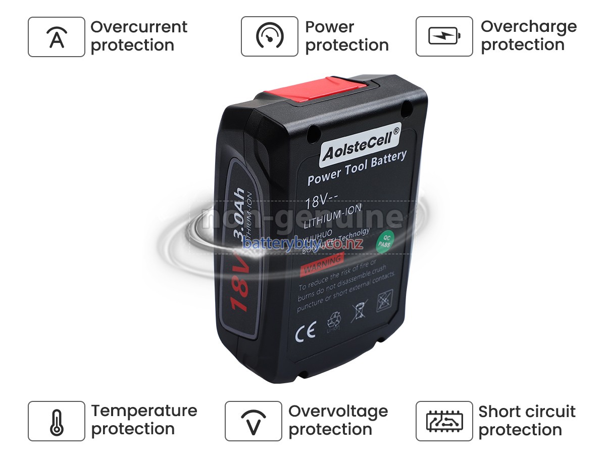 replacement Bosch ALB18LI battery