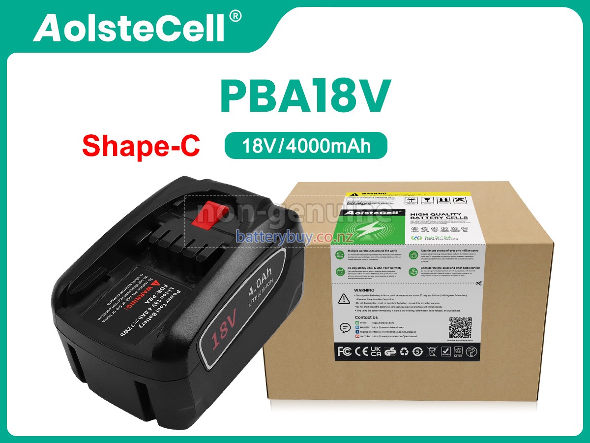 replacement Bosch ALB18LI battery