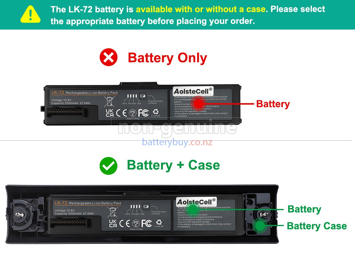 replacement Canon LB-70 battery