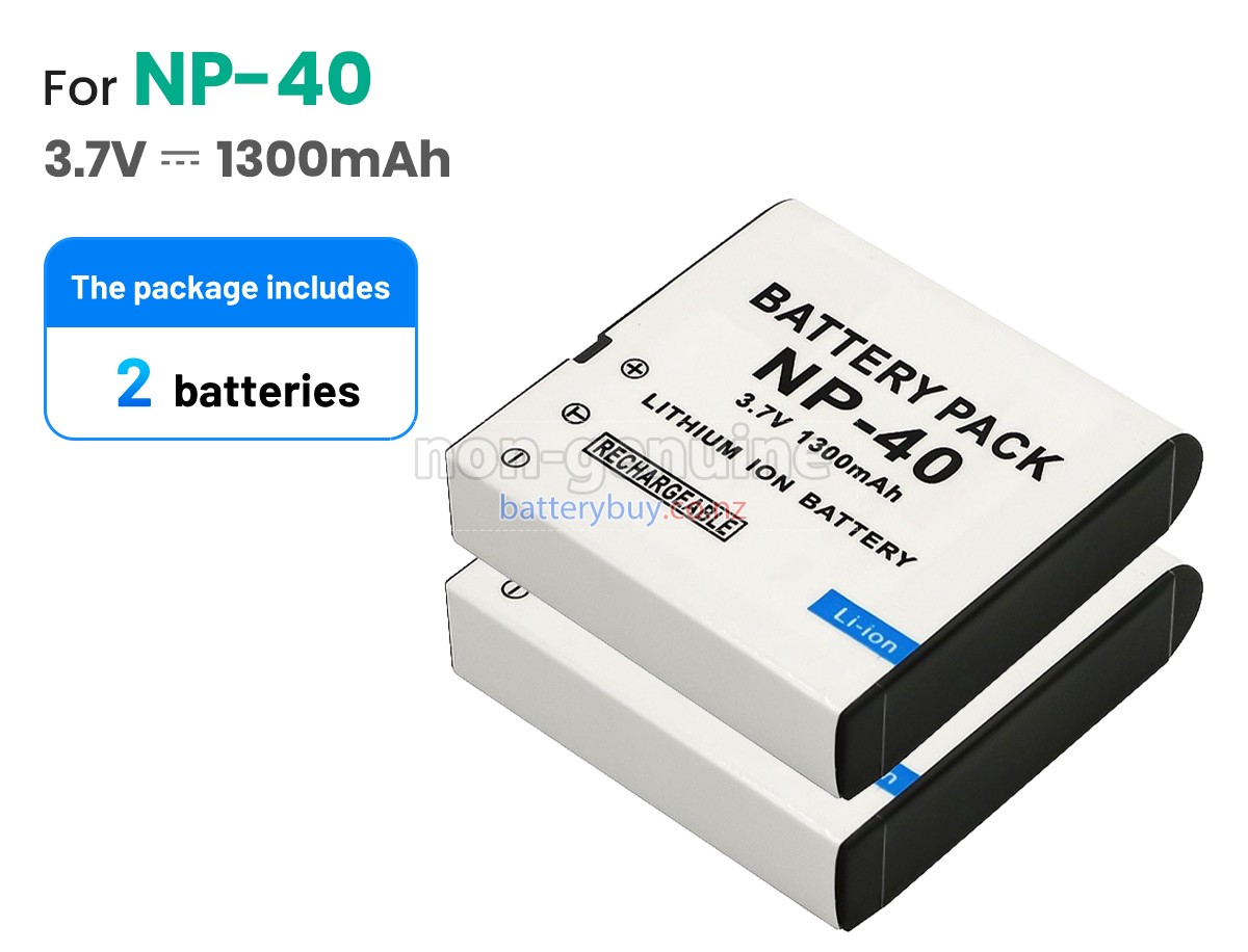 replacement Casio NP-40 battery