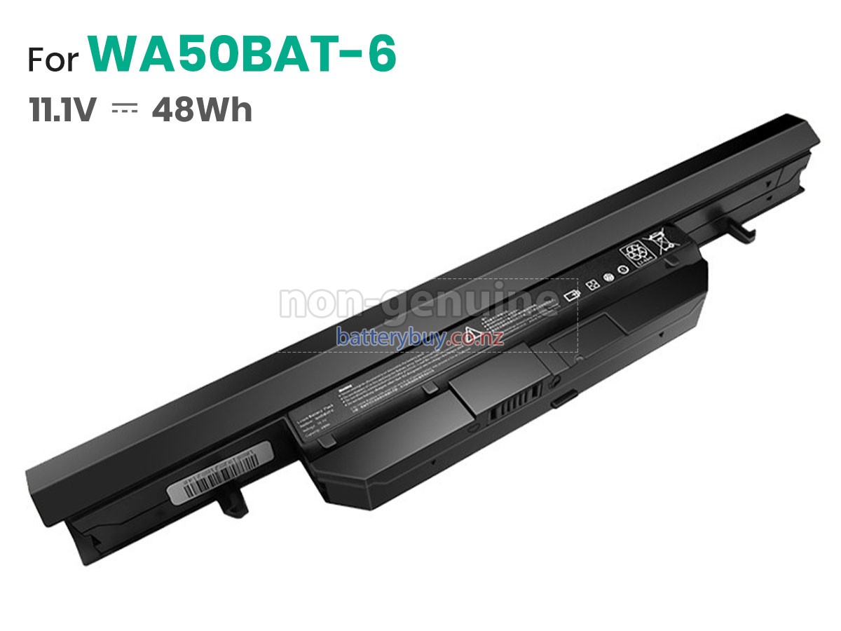 replacement Clevo 6-87-WA5RS-4242 battery