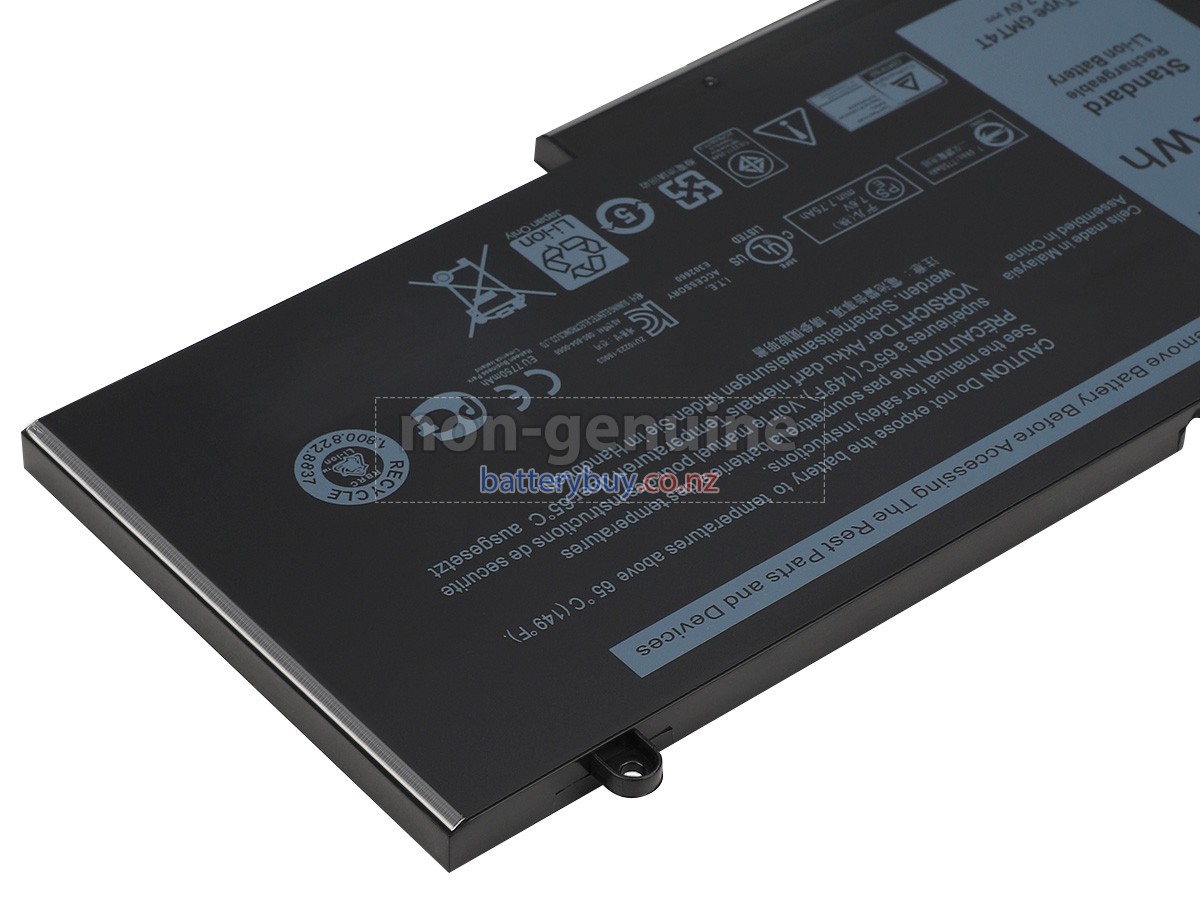 replacement Dell 6MT4T battery