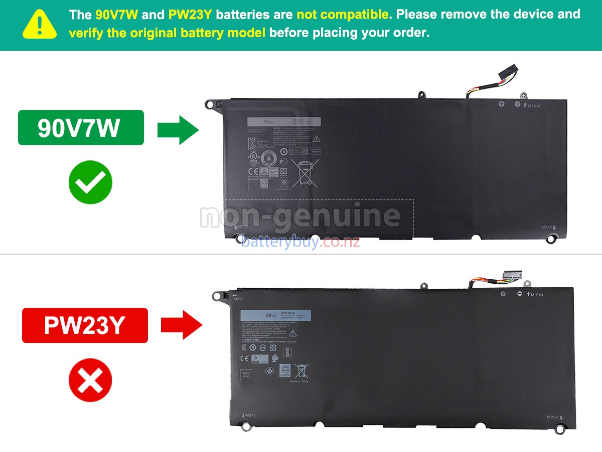 replacement Dell P54G002 battery