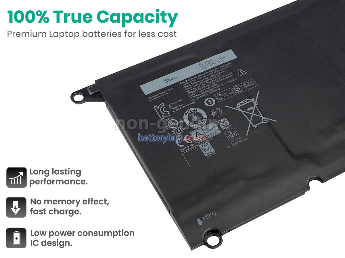 replacement Dell P54G002 battery