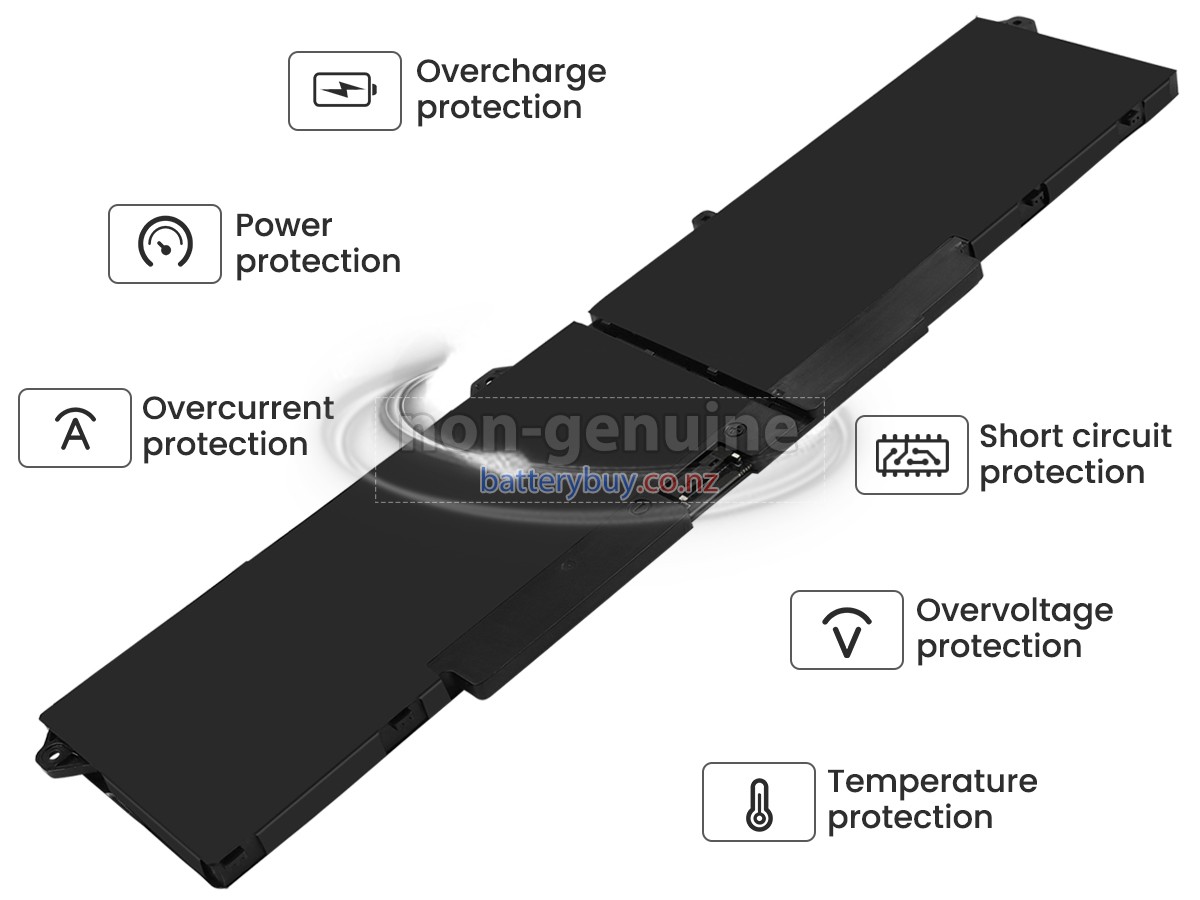 replacement Dell P51E002 battery