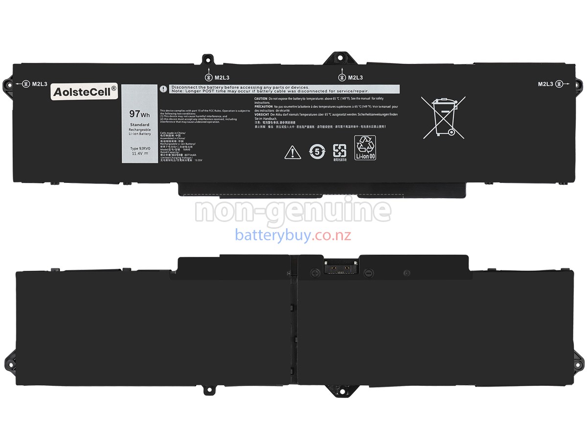 replacement Dell P51E002 battery