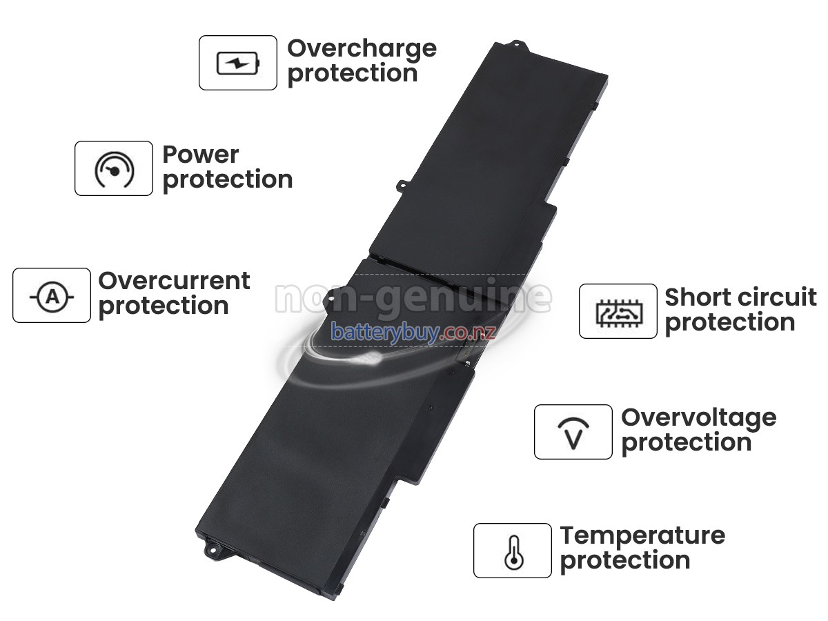 replacement Dell 9JRV0(3ICP7/54/65-2) battery