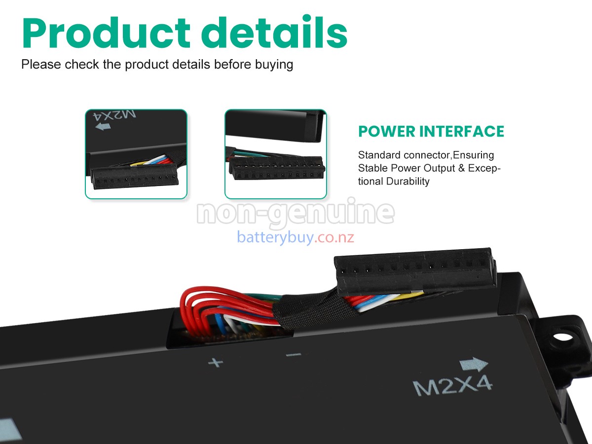 replacement Dell NCC3D battery