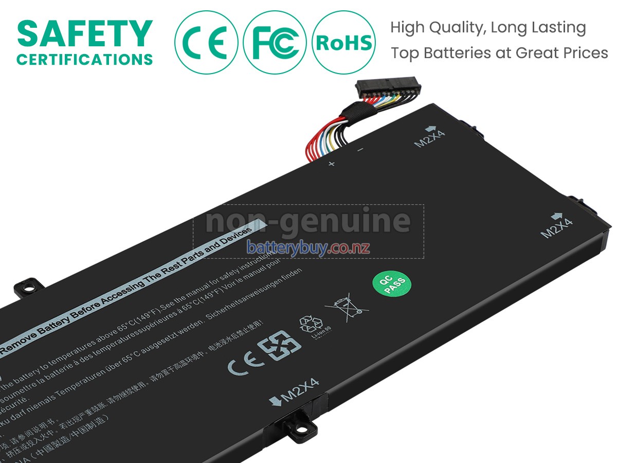 replacement Dell NCC3D battery
