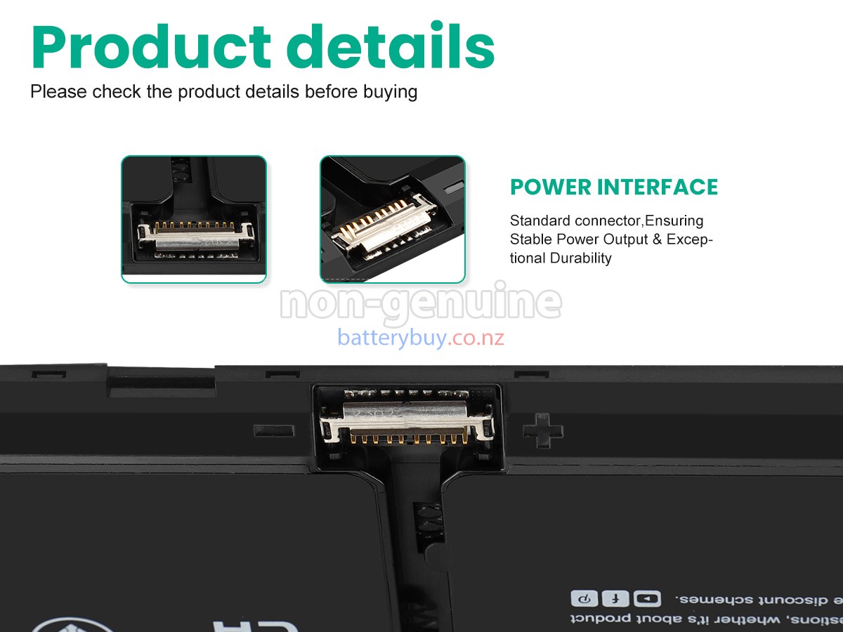 replacement Dell WV3K8 battery