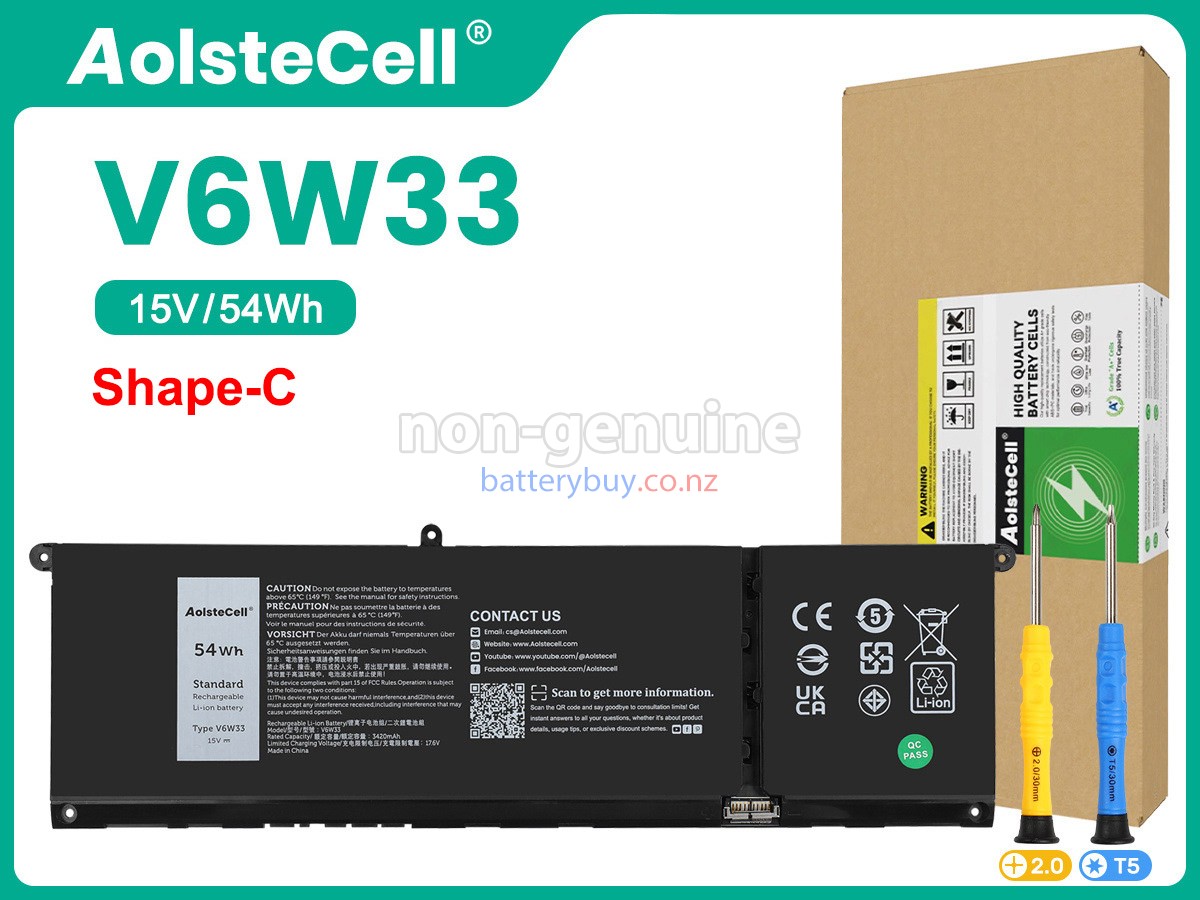 replacement Dell P106F battery