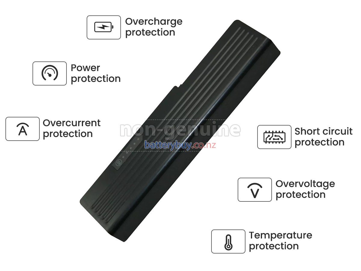 replacement Dell WW118 battery