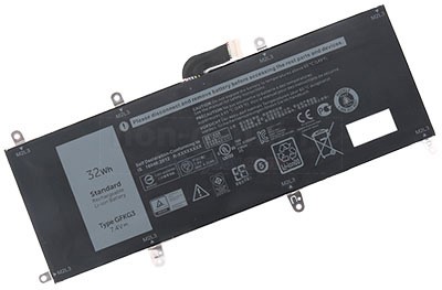 32Wh Dell 0GFKG3 Battery Replacement