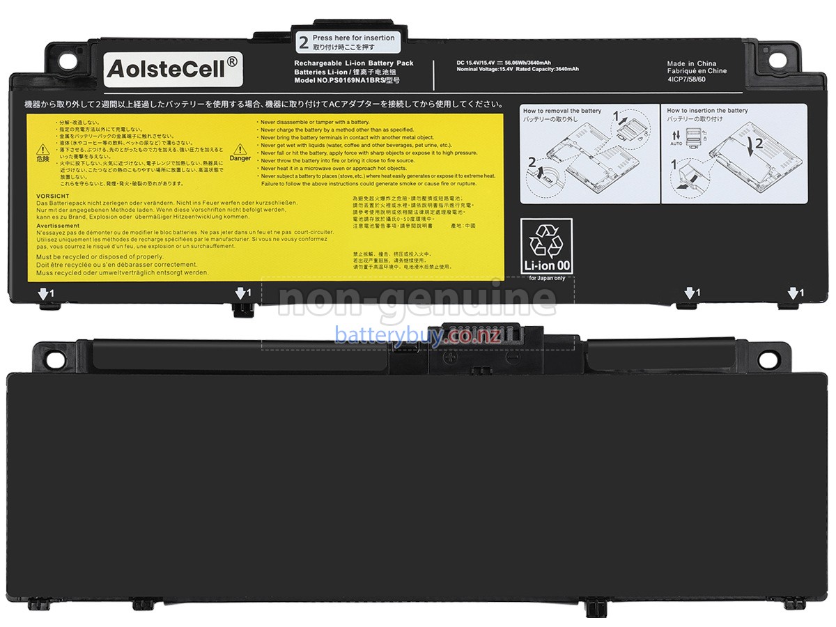 replacement Dynabook PS0169NA1BRS battery