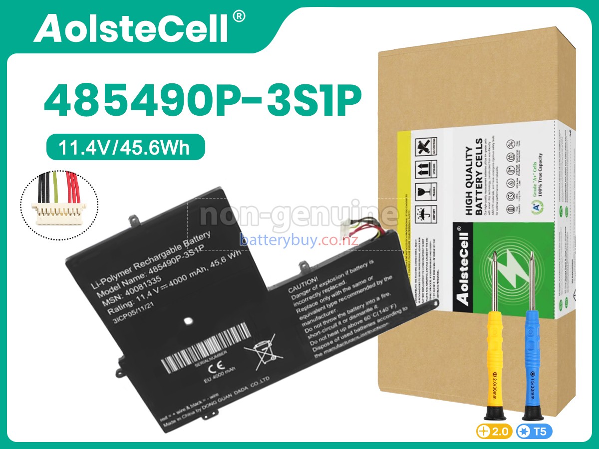 replacement EVOO EVC156-2 battery