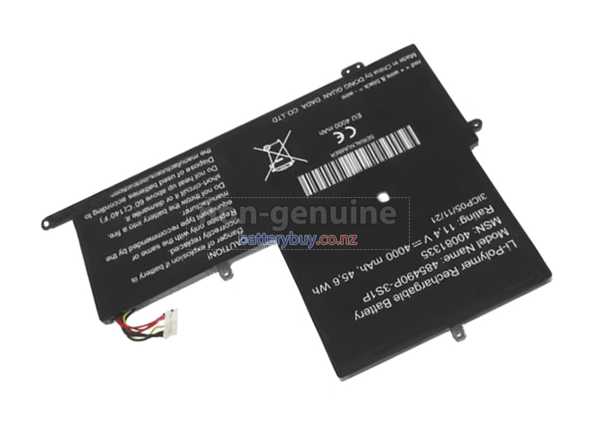 replacement EVOO EVC156-2 battery