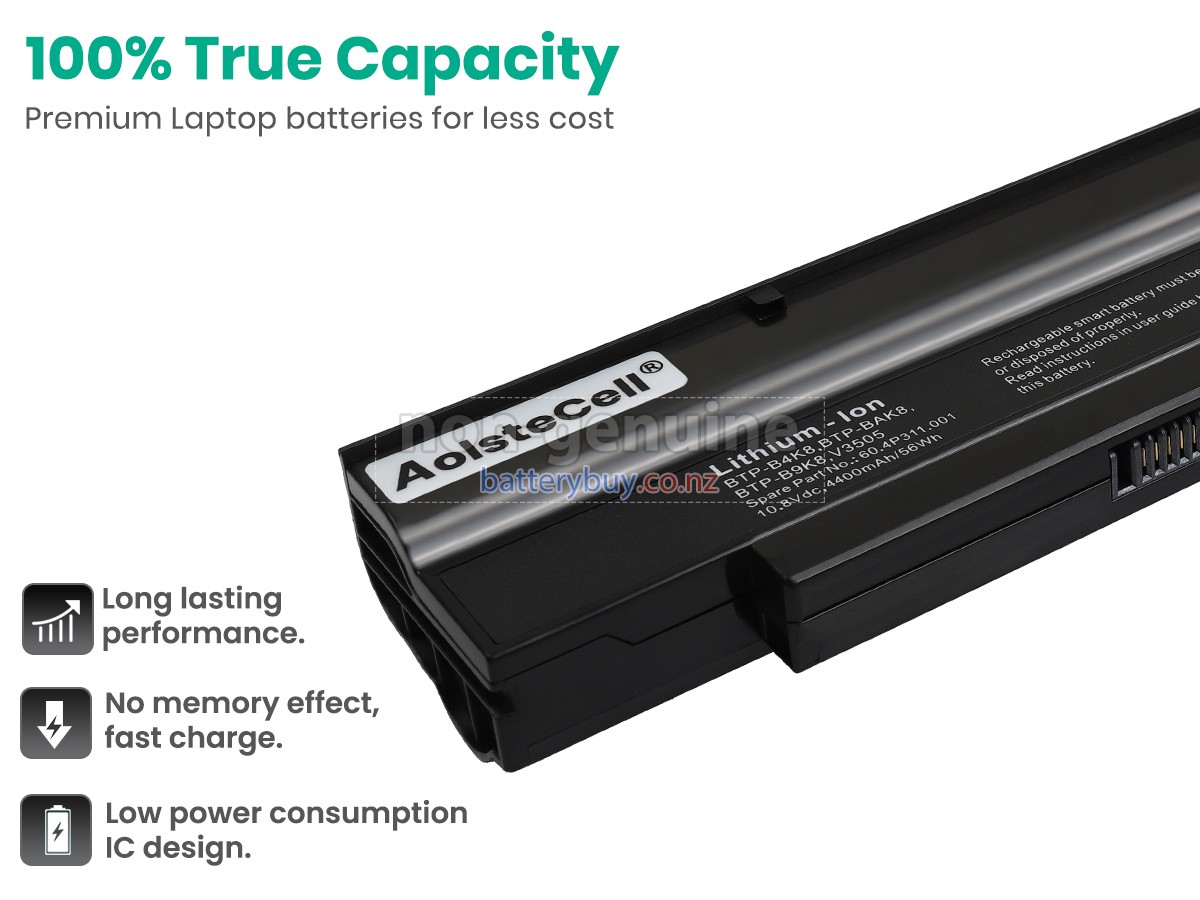 replacement Fujitsu MS2239 battery