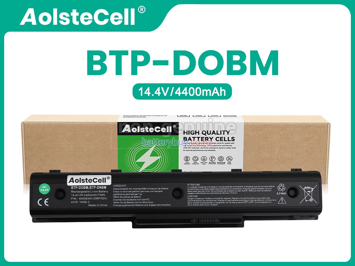 replacement Fujitsu MD98250 battery