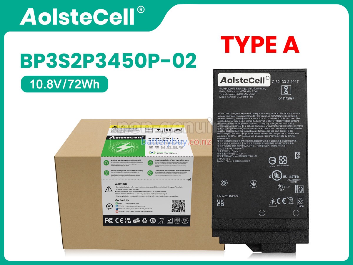 replacement Getac S410 G4 battery