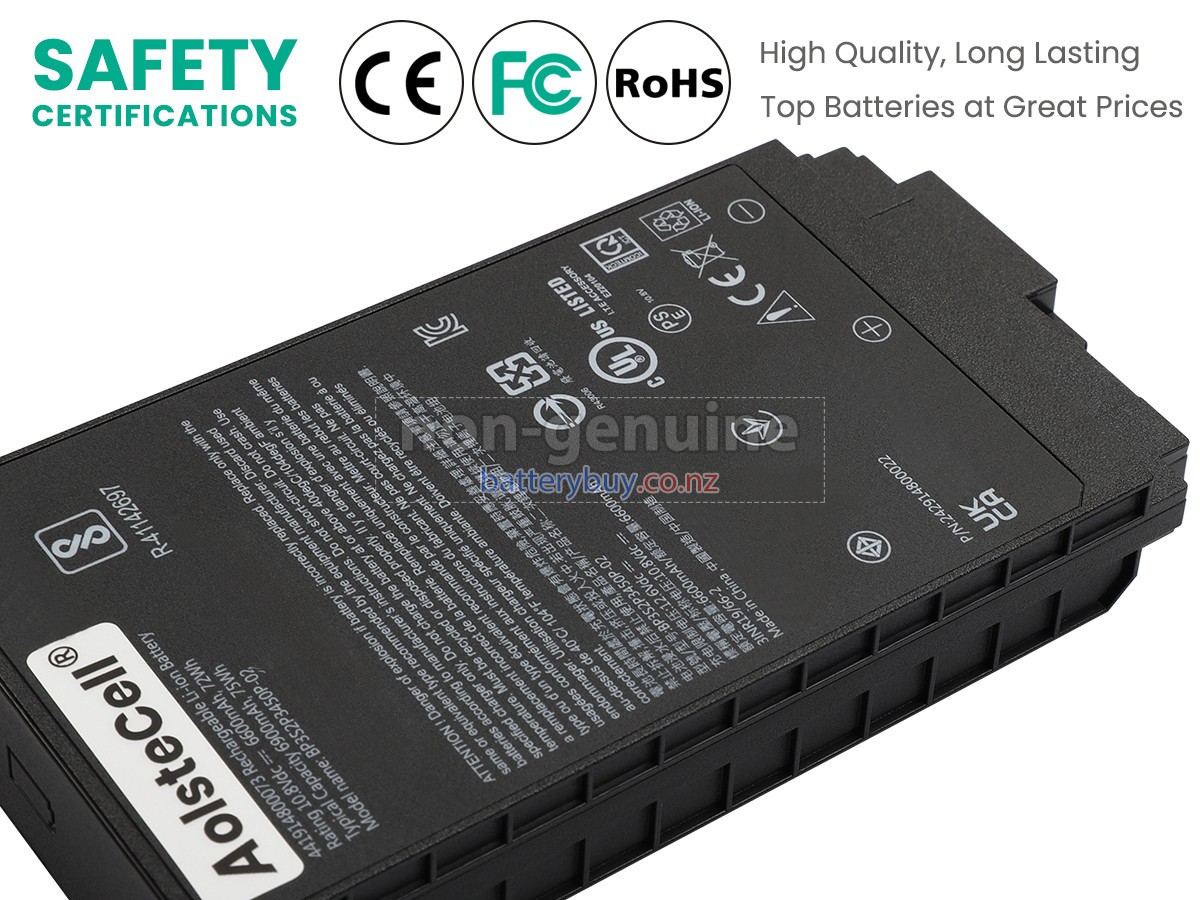 replacement Getac S410 G4 battery