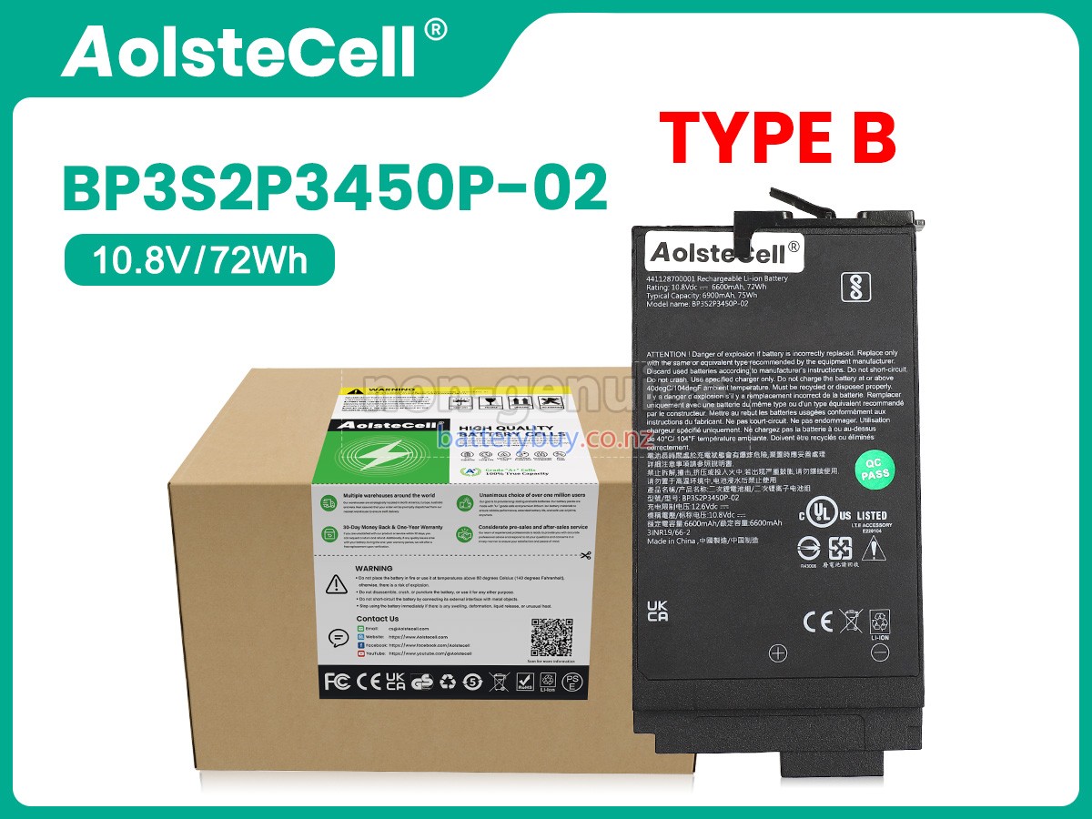 replacement Getac S410 G4 battery