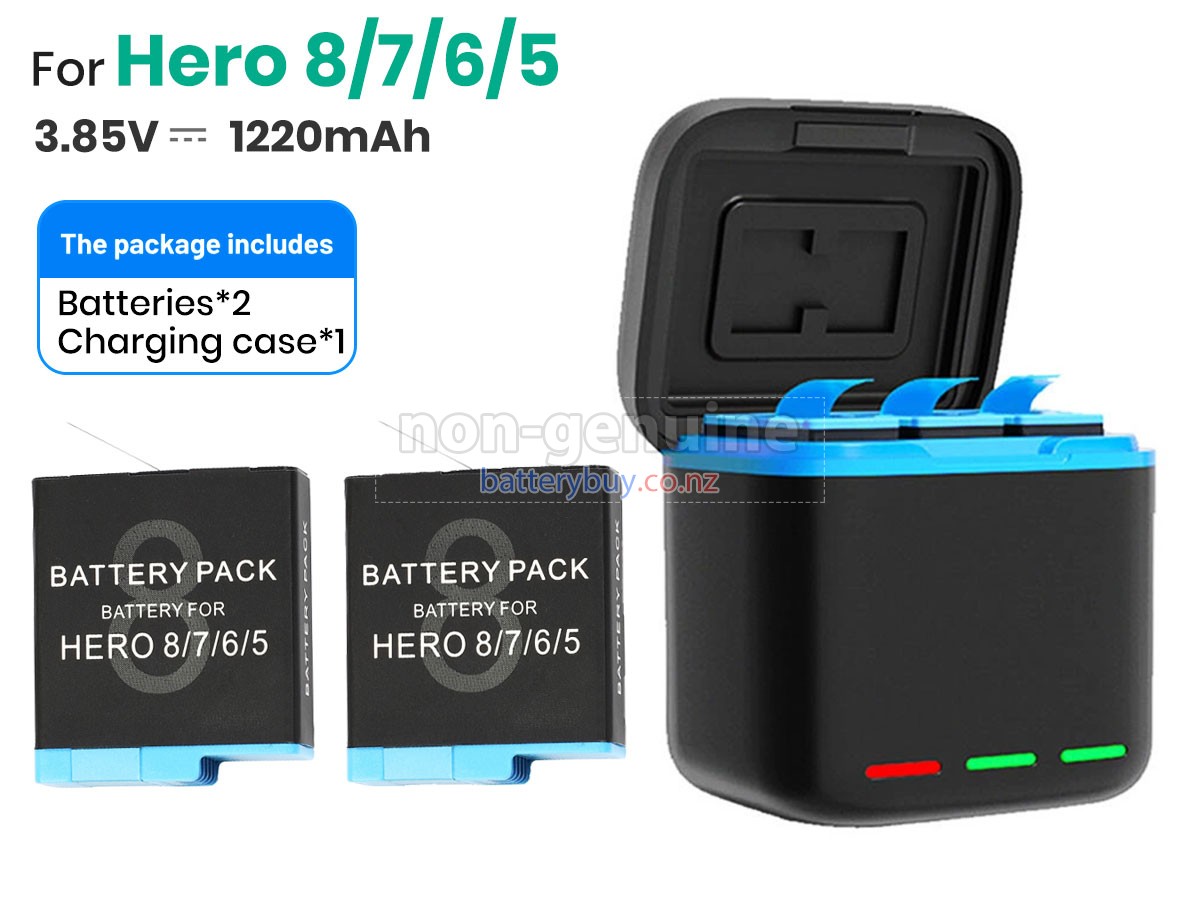 replacement GoPro AHDBT-801 battery