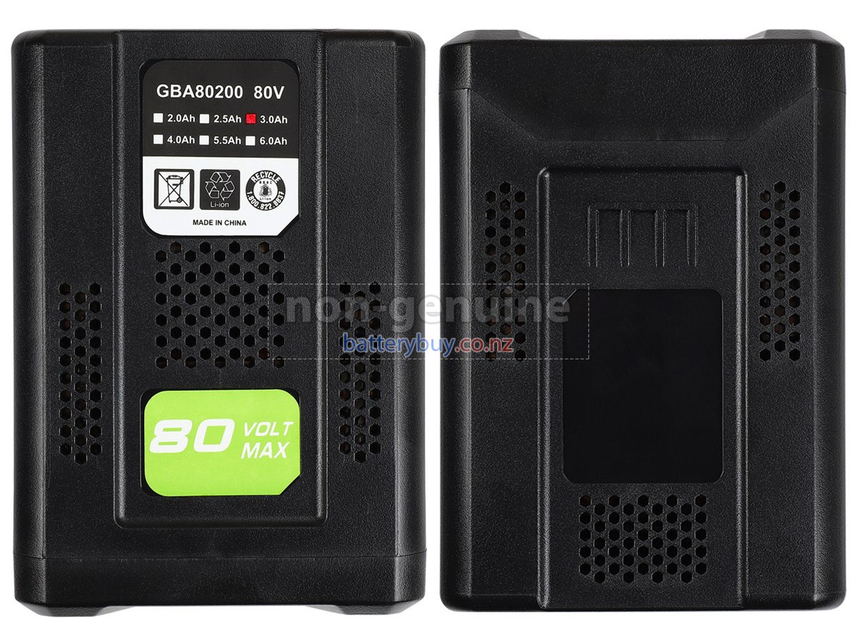 replacement Greenworks GBA80400 battery