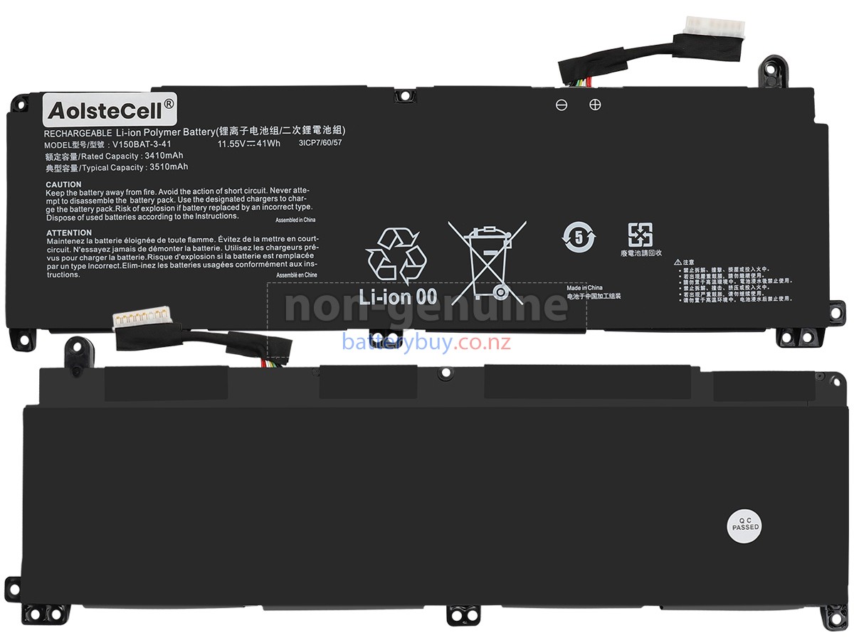 replacement Hasee G8-DA5 battery